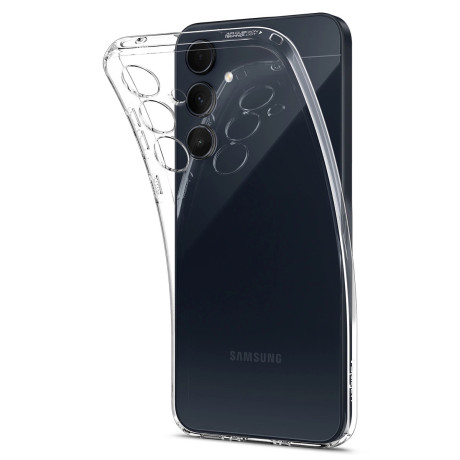 Оригинальный чехол Spigen Crystal Flex для Samsung Galaxy A35 - crystal clear