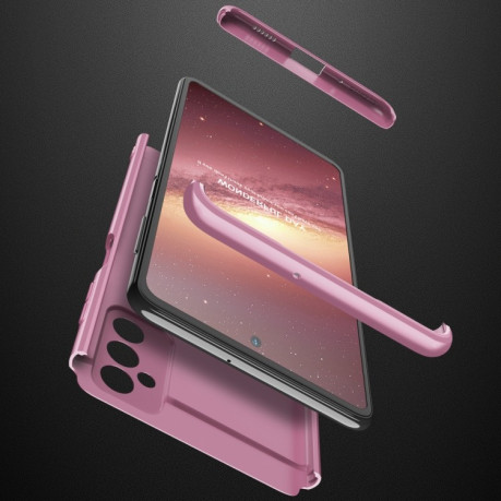 Протиударний чохол GKK Three Stage Splicing Samsung Galaxy M52 5G - рожеве золото