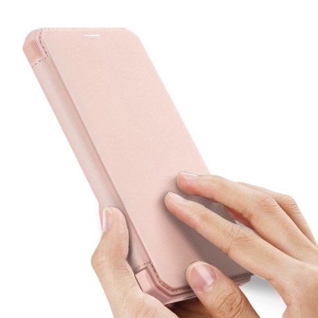 Чехол-книжка DUX DUCIS Skin X Series на iPhone 12/12 Pro - розовый