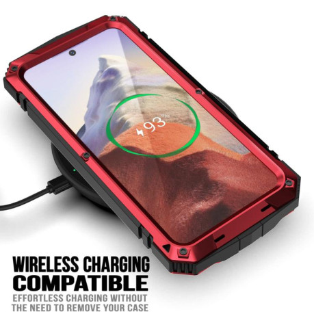 Противоударный чехол R-JUST Life Waterproof для  Samsung Galaxy S25 5G - красный