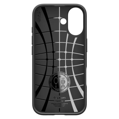 Оригинальный чехол Spigen Liquid Air на iPhone 17 - Matte Black