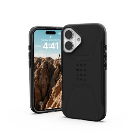 Оригинальный чехол UAG Civilian Magsafe для iPhone 16 - Black