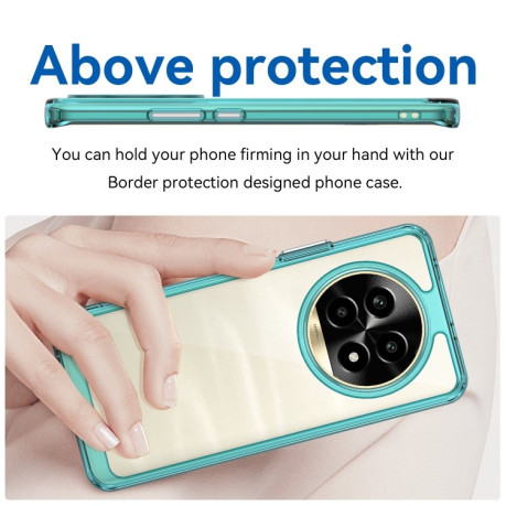 Протиударний чохол Colorful Acrylic Series для Realme 13 Pro+ 5G - синій