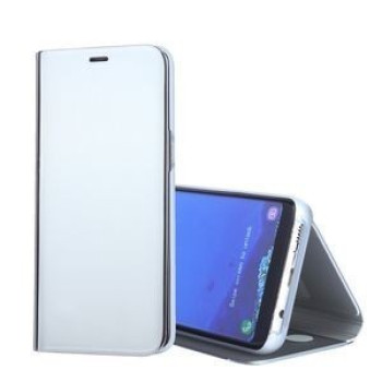 Чехол- книжка  на Samsung Galaxy S8/G950 Electroplating Mirror-серебристый