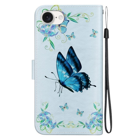 Чехол-книжка Colored Drawing Series на iPhone 16e - разноцветный