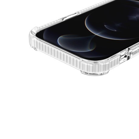 Ударозащитный чехол Four-corner на iPhone 13 Pro - прозрачный