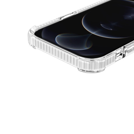 Ударозащитный чехол Four-corner на iPhone 13 mini - прозрачный