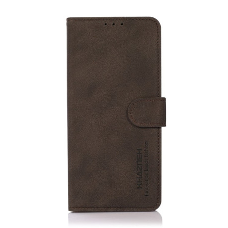 Чохол-книжка KHAZNEH Matte Texture для Samsung Galaxy S25 Ultra 5G - коричневий