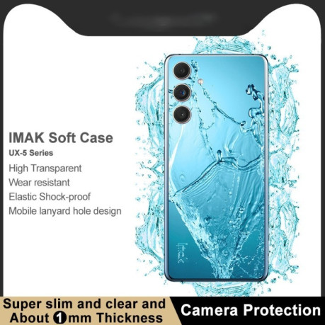 Противоударный чехол IMAK UX-5 Series на Samsung Galaxy M55 5G/C55 5G - прозрачный