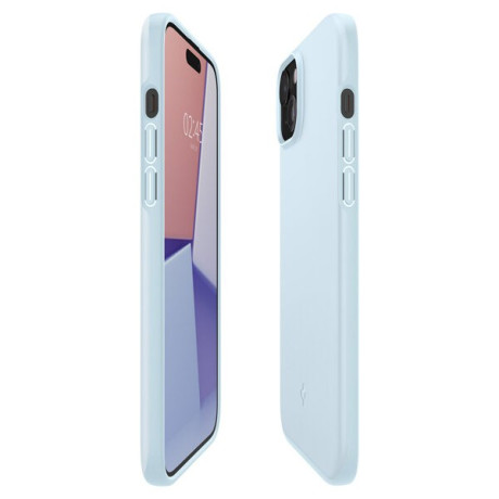 Оригинальный чехол Spigen Thin Fit для iPhone 15 - Blue
