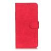 Чохол - книжка Retro Texture на Samsung Galaxy А21 - червоний