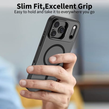 Чохол Tech-Protect MagStand MagSafe на iPhone 17 Pro - Matte Black