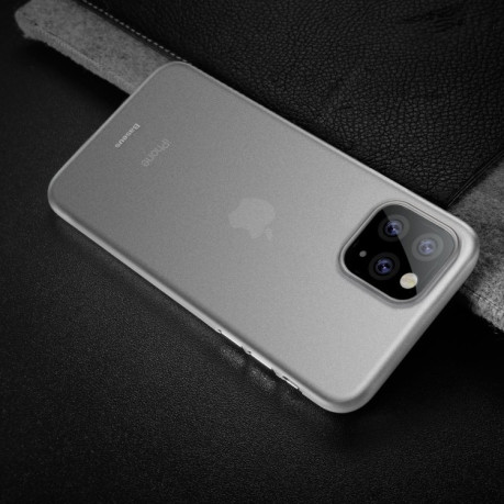 Ультратонкий чехол Baseus Wing Ultra-Thin на iPhone 11 Pro-прозрачный белый