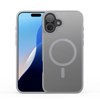 Чохол DUX DUCIS Yind Series MagSafe TPU Hybrid PC на iPhone 16 Plus - сірий