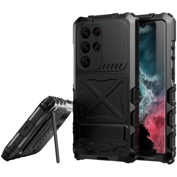 Противоударный чехол R-JUST Life Waterproof для Samsung Galaxy S23 Ultra 5G - черный