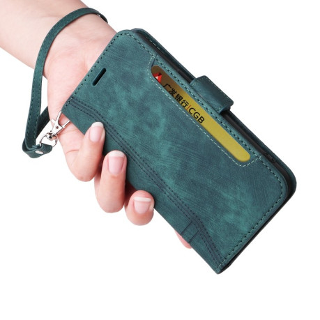 Чохол-книжка BETOPNICE Dual-side Buckle Leather для Vivo V25 / V25e 4G Global - зелений