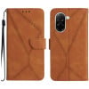 Чохол-книжка Stitching Embossed з магнітним хлястиком на Xiaomi Redmi A5 4G 173.3mm - коричневий
