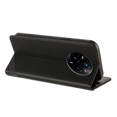 Чохол-книжка Embossed Multi-functional Wallet Retro Leather на Realme 14 Pro+ - чорний