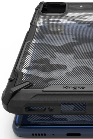 Оригінальний чохол Ringke Fusion X Design durable на Samsung Galaxy M51- Camo Black