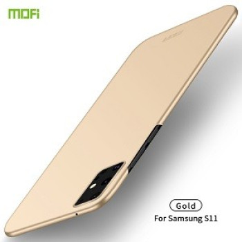 Ультратонкий чехол MOFI Frosted Samsung Galaxy S20 Plus - золотой