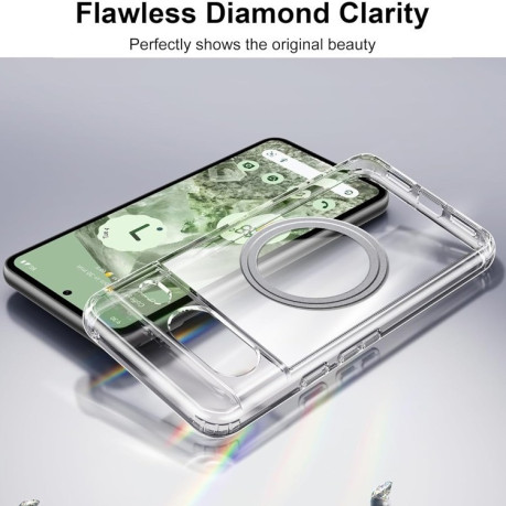 Ультратонкий чохол Transparent Frosted MagSafe для Google Pixel 8