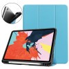 Чохол-книжка Custer Texture with stylus holder на iPad Air 10.9 2022/2020 - блакитний