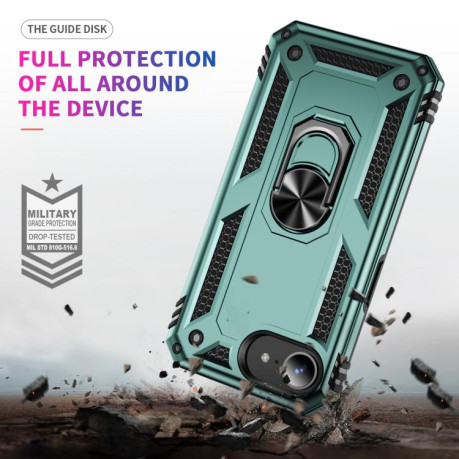 Чохол протиударний HMC 360 Degree Rotating Holder для iPhone 16e - зелений