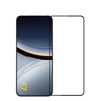 Захисне скло PINWUYO 9H 3D Full Screen на Xiaomi Poco F7 - чорне