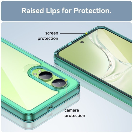 Протиударний чохол Colorful Acrylic Series для OnePlus Nord CE4 Lite - синій