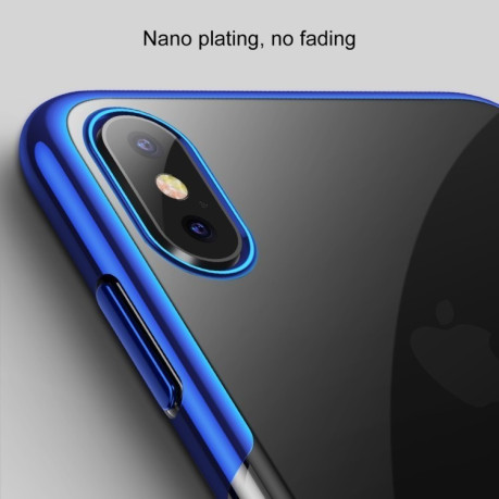 Чохол Baseus Shining Case на iPhone XS Max -рожеве золото