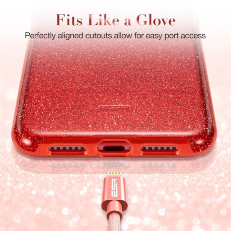 Чехол ESR Makeup Series на iPhone 11-красный