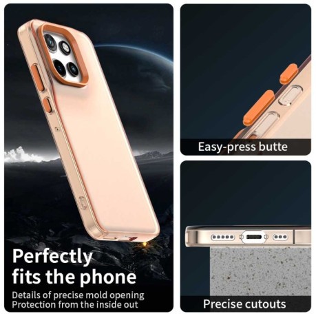 Протиударний чохол Candy Series для Motorola Edge 50 Neo 5G - помаранчевий