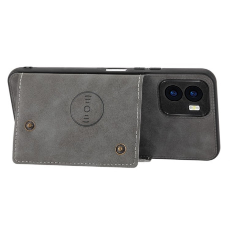Чохол протиударний Double Buckle для Vivo Y15s - сірий