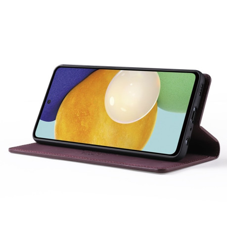 Чохол-книжка TAOKKIM Calf Texture для Samsung Galaxy A53 5G - фіолетовий