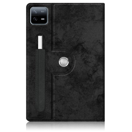 Чехол-книжка 360 Rotation Stand Smart Leather для Xiaomi Pad 6 / 6 Pro  - черный