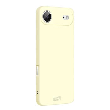 Силиконовый чехол ENKAY Liquid Silicone на iPhone Air - белый