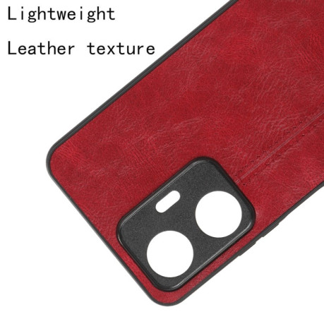 Ударозащитный чехол Sewing Cow Pattern для Realme C55 - красный
