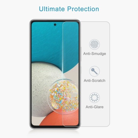 Защитное стекло 0.26mm 9H 2.5D на Samsung Galaxy A53 - прозрачное