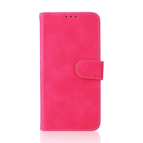 Чохол-книжка Buckle Calf Texture для Samsung Galaxy S22 Plus 5G - пурпурно-червоний