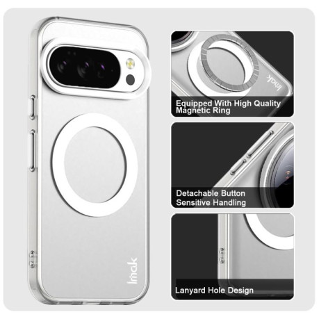 Протиударний чохол IMAK Candy Series Shockproof MagSafe для Google Pixel 10 Pro XL - білий