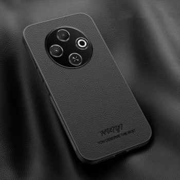 Чехол HUIYI Leather Magnetic на Tecno Spark 30C 4G — чёрный