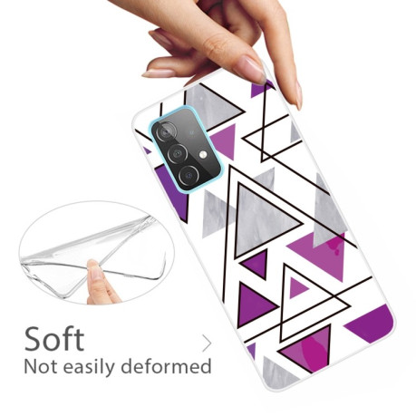 Противоударный чехол Triangular Pattern для Samsung Galaxy A32 4G- SJ-4