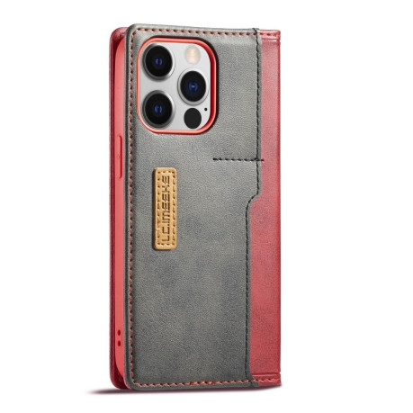 Чохол-книжка LC.IMEEKE LC-001 Series для iPhone 14 Pro Max - червоний