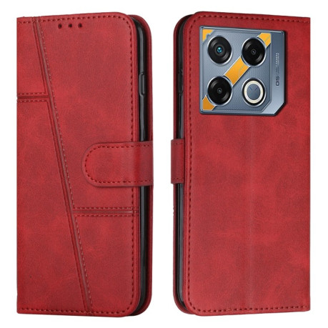 Чехол-книжка Stitching Calf Texture для Infinix GT 20 Pro - красный