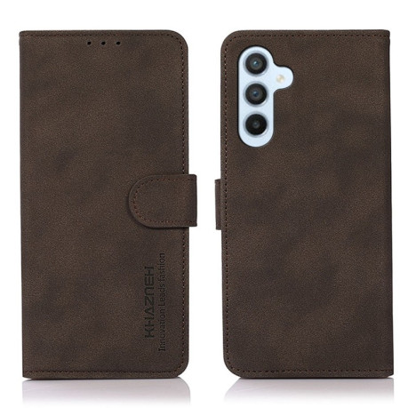 Чохол-книжка KHAZNEH Matte Texture для Samsung Galaxy A55 5G - коричневий
