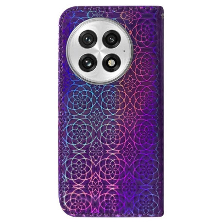 Чохол-книжка Solid Color Colorful на OnePlus 13 - фіолетовий