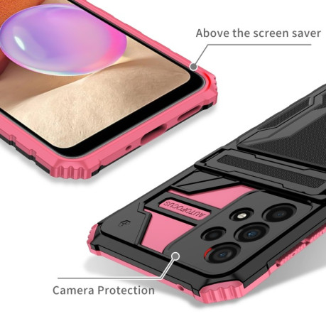 Противоударный чехол Armor Card для Samsung Galaxy A33 5G - розовый