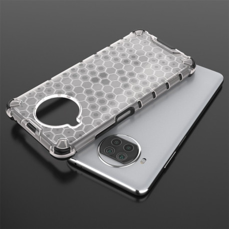 Противоударный чехол Honeycomb на Xiaomi Mi 10T Lite - серый