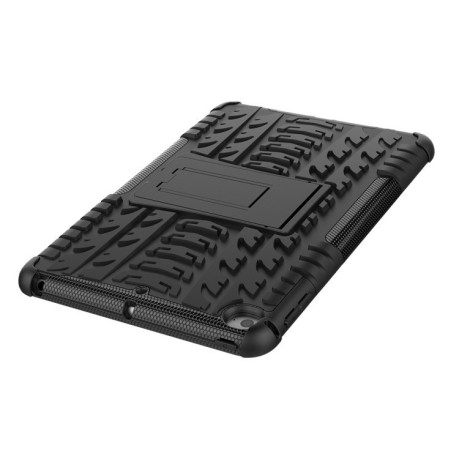 Противоударный чехол Tire Texture на iPad Mini 5 2019-черный