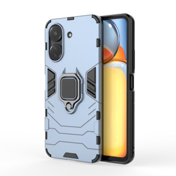 Чохол HMC з поворотним 360 тримачем на Xiaomi Redmi 13C 4G Global/Poco C65 - синій